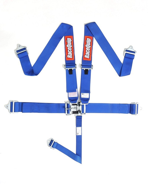 Racequip 709029 - Blue JR. L & L 5pt Harness