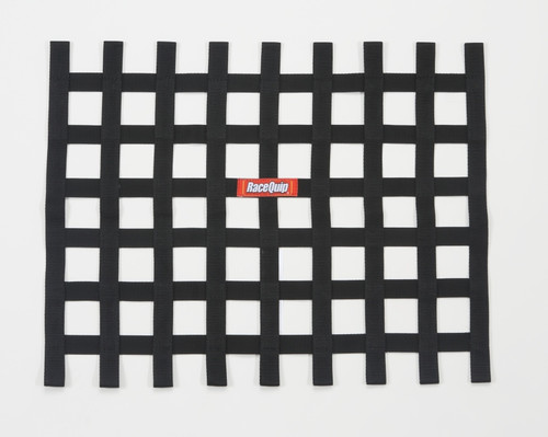 Racequip 721005 - Black Ribbon Window Net