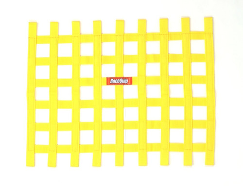 Racequip 721035 - Yellow Ribbon Window Net