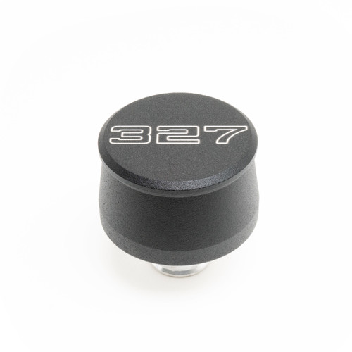 Racing Power Company R8207 - Valve Cover Breather 327 Logo Black Each