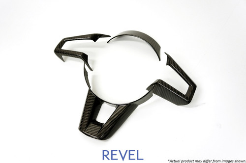 Revel 1TR4GT0AM14 - GT Dry Carbon Steering Wheel Insert Covers 16-18 Mazda MX-5 - 4 Pieces