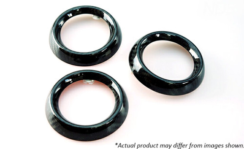 Revel 1TR4GT0AM05 - GT Dry Carbon A/C Vent Covers 16-18 Mazda MX-5 - 3 Pieces