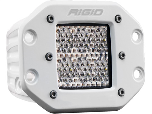 Rigid 611513 - Marine - Flush Mount - Dually - 60 Deg. Lens - Single