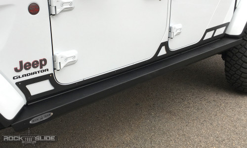 Rock Slide Engineering AX-SS-RG-JT4 - JT Step Slider Rocker Guards