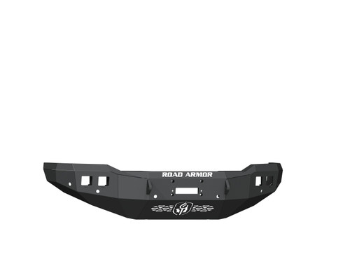 Road Armor 4192F0B - 19-20 Ram 2500 Stealth Front Winch Bumper w/6 Sensor Holes - Tex Blk