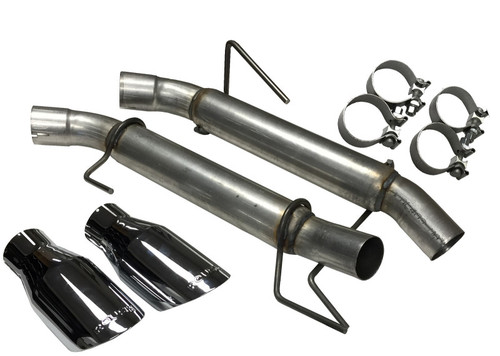 Roush 421915 - 2005-2010 Ford Mustang V8 Extreme Axle-Back Exhaust Kit