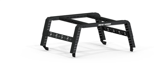 Road Armor 520BRS52B - 05-20 Toyota Tacoma 5ft Bed TRECK Adj Bed Rack w/Brackets - Tex Blk