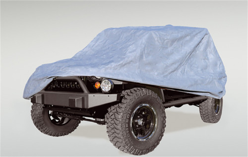 Rugged Ridge 13321.70 - HD Full Car Cover 55-06 Jeep CJ / Jeep Wrangler