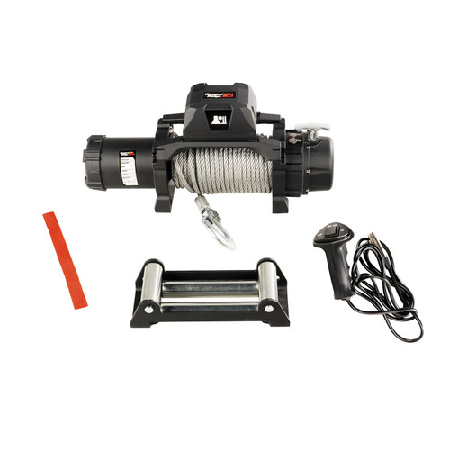 Rugged Ridge 15100.07 - Trekker C10 Winch 10000lb Cable Wired