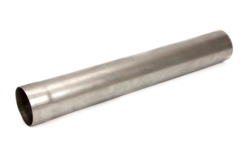 Schoenfeld 240035 - Exhaust Pipe Extension - Straight - 3.5 in Diameter - 2 ft Long - 1 End Expanded - Steel - Natural - Each