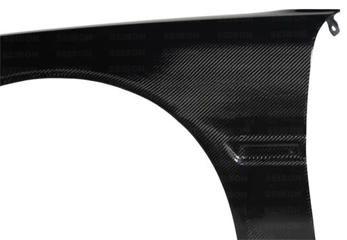 Seibon FF9093ACIN - Carbon, , OEM-style carbon fiber fenders for 1990-1993 Acura Integra