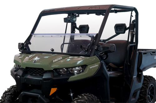 Seizmik 25038 - 16-23 Can Am Defender HD5-HD10/MAX/XT/PRO Windshield Folding AR2