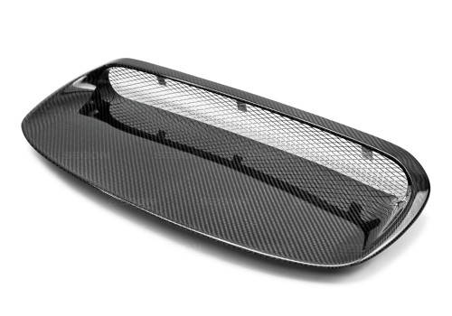 Seibon HDS0809SBIMP-OE - 08-11 Subaru Impreza WRX STI OEM-Style CF Hood Scoop - Only Fits OEM Hoods (Not  Hoods)