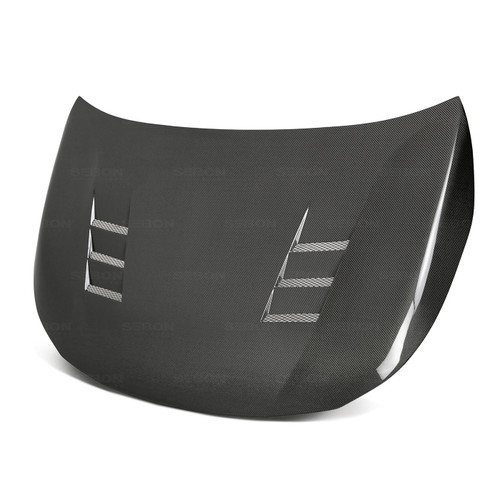 Seibon HD19TYCOR-TS - 19-20 Toyota Corolla Hatchback TS-Style Carbon Fiber Hood