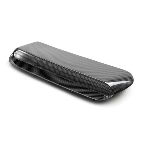 Seibon HDS22SBIMP-H - 2022 Subaru WRX H-Style Carbon Fiber Hood Scoop - (1in. Taller Than OEM)