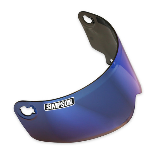 Simpson Motorcycle 89203MBC - Outlaw Bandit Helmet Optional Shield - Iridium - M/XXL