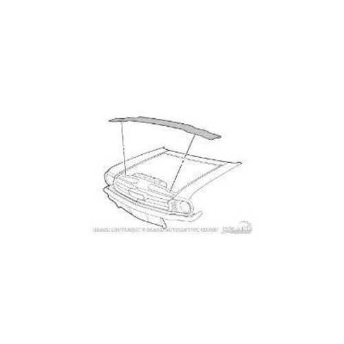 Scott Drake C4DZ-16A238-A - 64-70 Radiator Support to Hood Seal