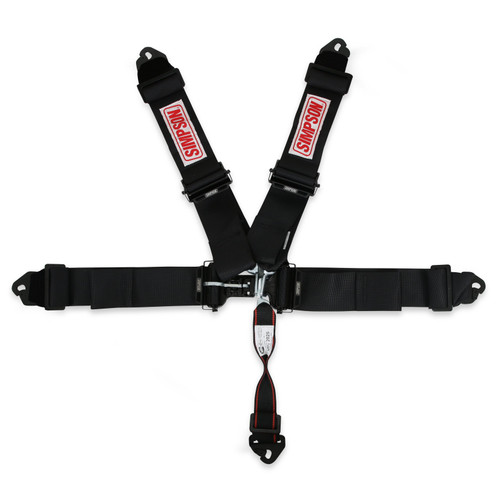 Simpson Safety 13LD5WC - Simpson Latch & Link Harness 3" Double Pull down SFI 16.1