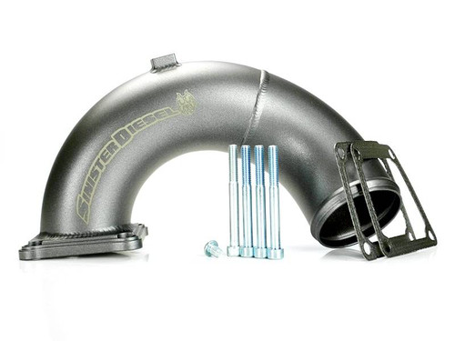 Sinister Diesel SDG-INTEL-5.9-98 - 98-02 Dodge Cummins 5.9L Intake Elbow - Grey