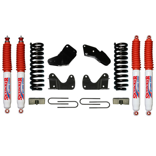 Skyjacker 134R2K-H - Ranger Suspension Lift Kit 83-97 Ford Ranger w/Shock 4 Inch Lift Incl. Standard Brackets U Bolts Blocks