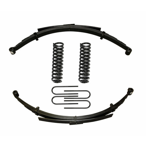 Skyjacker 174EBKS - Bronco Lift Kit 5 Inch Lift 75-77 Bronco Includes Front/Rear Springs Rear U Bolt Kit