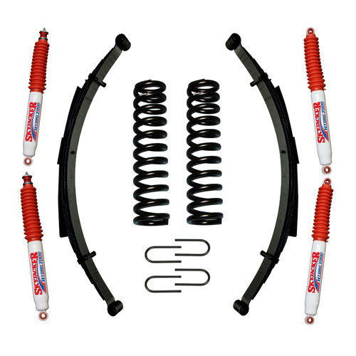 Skyjacker 176BKS-H - Bronco Suspension Lift Kit 78-79 Bronco w/Shock 6 Inch Lift Incl. Front/Rear Springs Rear U Bolt Kit