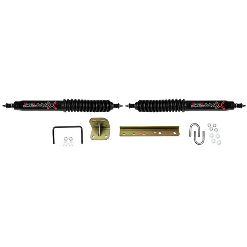 Skyjacker 8240 - Steering Stabilizer Dual Kit Black Dual Kit 80-96 Ford Bronco 80-96 Ford F-150 80-83 Ford F-100 80-98 Ford F-250 80-97 Ford F-350 86-90 Ford Bronco II 91-94 Ford Explorer 92-94 Mazda Navajo 97 Ford F-250 HD