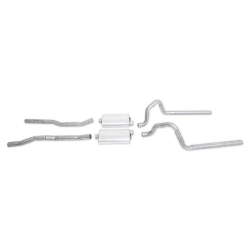 Scott Drake C5ZZ-5257-TTQ - Exhaust System  2.25" No H-Pipe