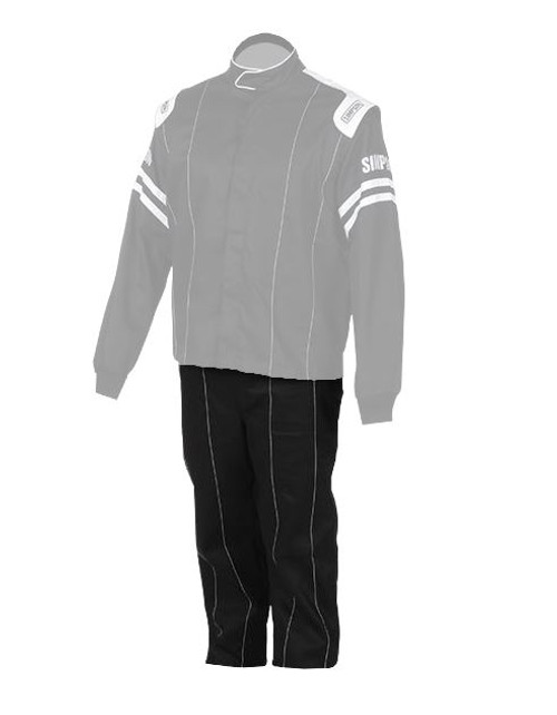 Simpson Safety L202273 - Simpson Racing Legend II SFI-1 Driving Pants
