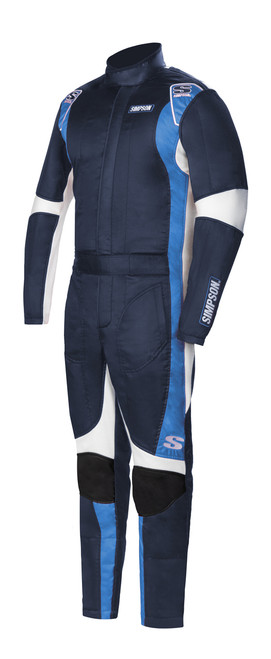 Simpson Safety SC04501 - Supercoil Racing Suit Blue - XXL