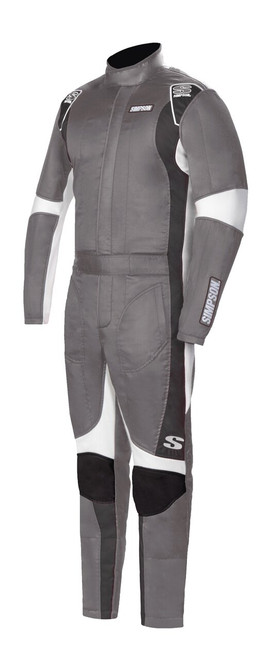 Simpson Safety SC05201 - SUPERCOIL RACING SUIT ALLOY - MD