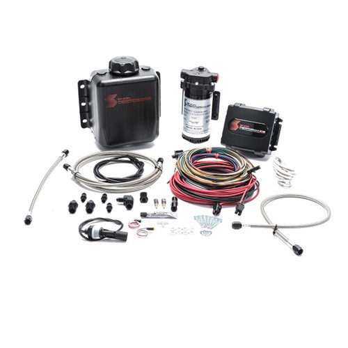 Snow Performance SNO-9000-BRD - Stg 4 Boost Cooler Platinum Water Injection Kit (w/SS Braid Line and 4AN Fitting)