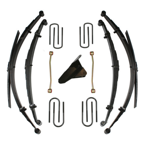 Skyjacker FE40MKS - Lift Kit 4 Inch Lift 00-05 Ford Excursion Includes Front/Rear Springs Upper Track Bar Bracket Sway Bar Links Rear Blocks U Bolts