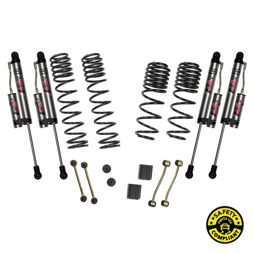 Skyjacker JL25BKXLT - 2019+ Jeep Wrangler (JL) 2.5in Suspension Lift System w/ Dual Rate Long Travel Coil Spring