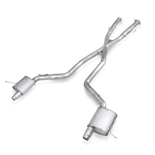 Stainless Works JPGC57CBL - 11-20 Jeep Grand Cherokee 5.7L 3in Legend Catback Exhaust w/X-Pipe (Uses OEM Tips)
