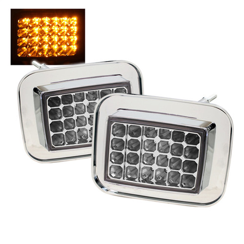 Spyder 5016683 - Xtune Hummer H2 Corner Lights Clear CCL-HUMMER-C