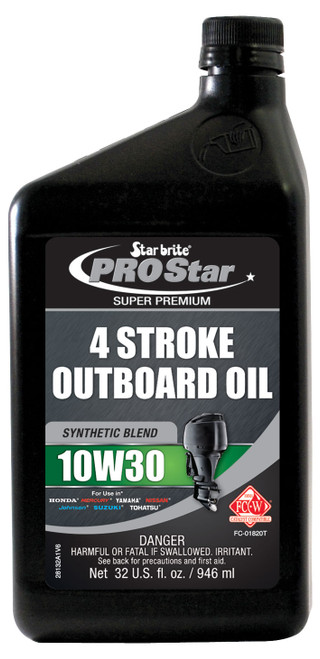Star brite 028132 - Super Premium Synthetic Blend 4 Stroke Oil 10W 30 - 32 OZ