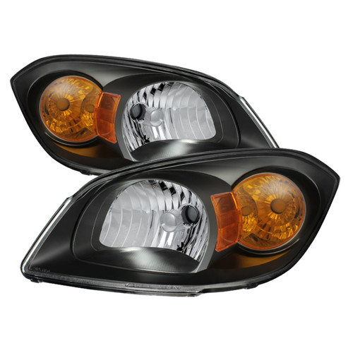 Spyder 5079794 - Xtune Chevy Cobalt 05-10 Crystal Headlights Black HD-JH-CCOB05-AM-BK