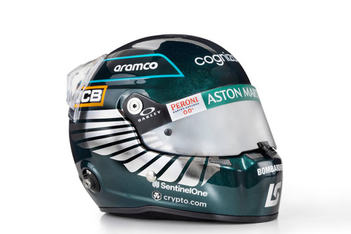 Stilo MH2303 - ST5 Mini Helmet- Lance Stroll / Aston Martin 2023 Regular Season Livery