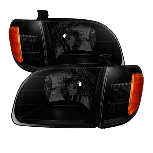 Spyder 9033308 - Xtune Toyota Tundra Regular/Access 00-04 OEM Style Headlights & Corner Lights HD-JH-TTUN00-AM-BSM