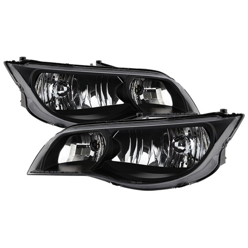 Spyder 9035654 - xTune Saturn ION Coupe 03-07 (Not Sedan) OEM Style Headlights - Black HD-JH-SAION-2D-BK