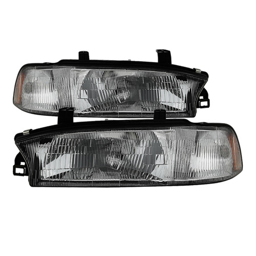 Spyder 9035777 - xTune Subaru Legacy 95-97 / Legacy Outback 95-97 OEM Style Headlights - OEM HD-JH-SLEG96-OE