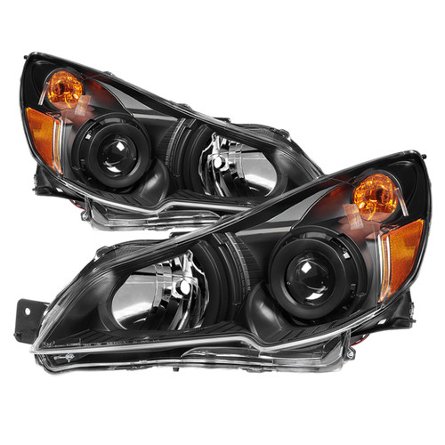 Spyder 9035746 - xTune Subaru Legacy 10-12 / Outback 10-12 OEM Style Headlights-Black HD-JH-SLEG10-AM-BK