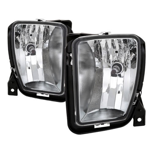 Spyder 9040887 - 13-18 Dodge Ram 1500 OEM Style Fog Lights w/Universal Switch- Clear (FL-DR13-SW-C)