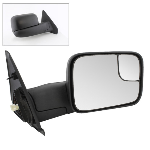 Spyder 9925122 - Xtune Dodge Ram 02-09 Manual Extendable Power Heated Adjust Mirror Right MIR-DRAM02-PW-R