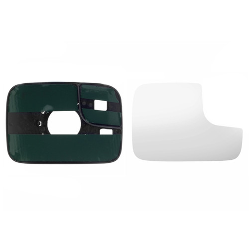 Spyder 9934179 - Xtune Replacement Glass Manual Mirror Dram94 / Dram98/ Dram02 Right Large MIR-GLASS-DRAM9402-MA-R1