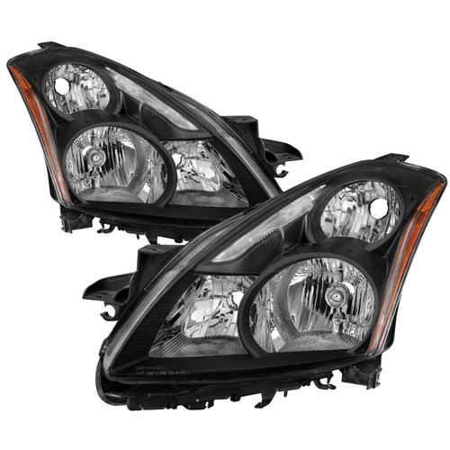 Spyder 9937446 - xTune Nissan Altima 10-12 4Dr OE Style Headlights - Black HD-JH-NA104D-AM-BK
