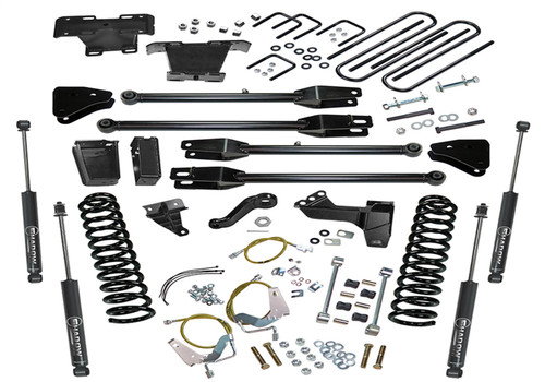 Superlift K234 - 08-10 Ford F-250/F-350 SuperDuty 4WD 6in Lift Kit w/ 4-Link Conversion &  Shocks