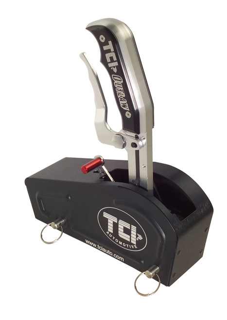 TCI 616332 - Outlaw Shifter 3-Speed Reverse Shift Pattern with Black-Anodized Cover