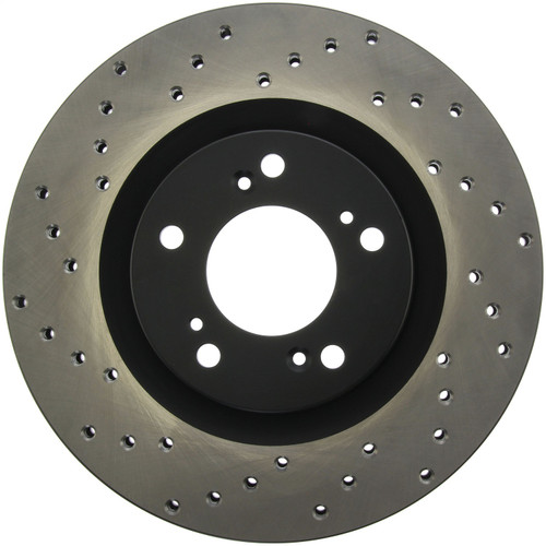 StopTech 128.40048R - 00-09 Honda S2000 Front Drilled Right Rotor